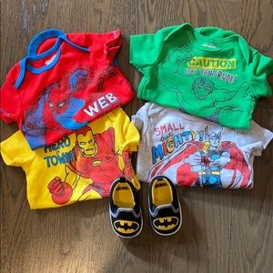 Marvel superhero baby clothes